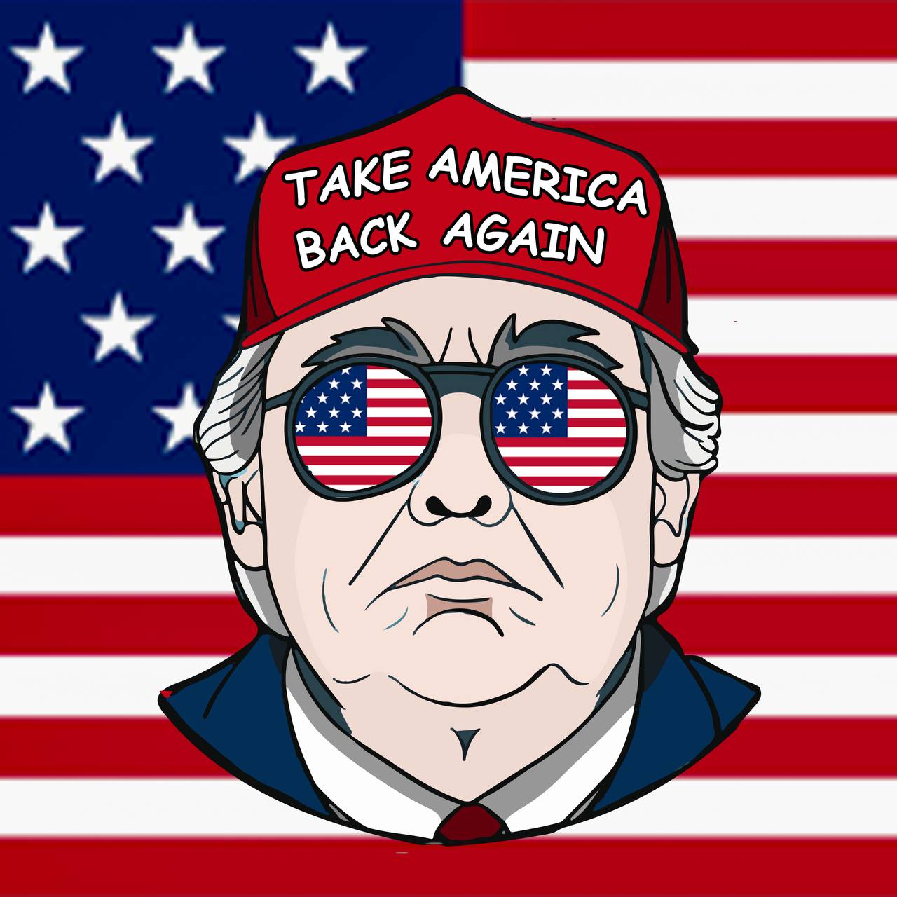 MAGA Meme Coin Logo