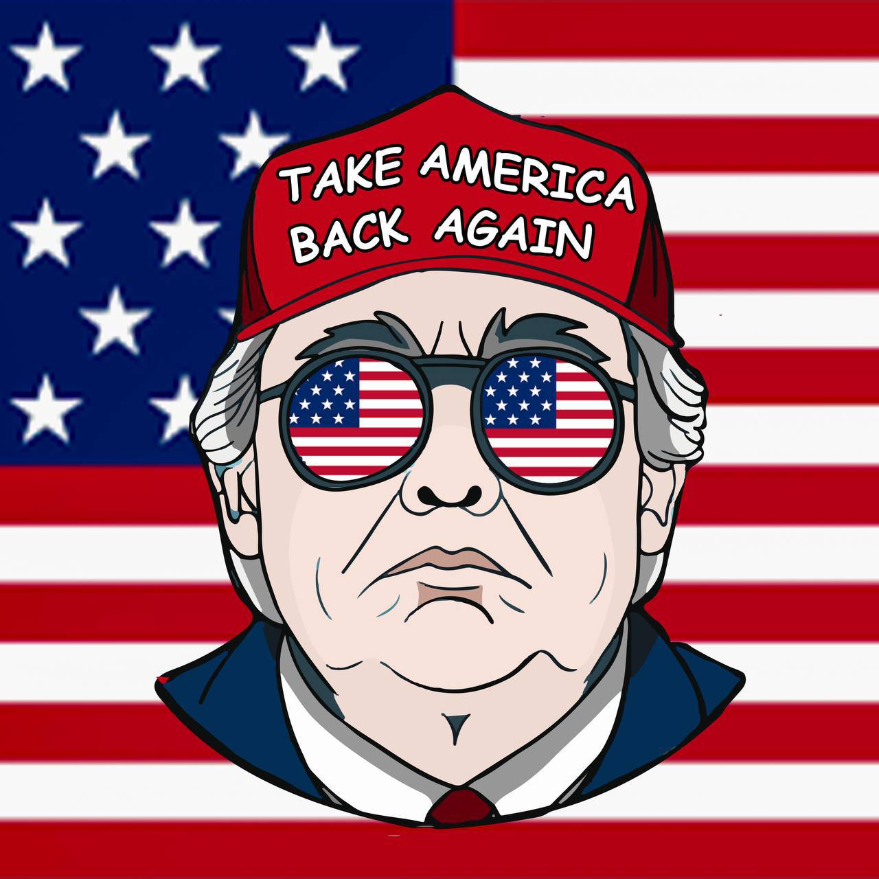 MAGA Meme Coin Logo